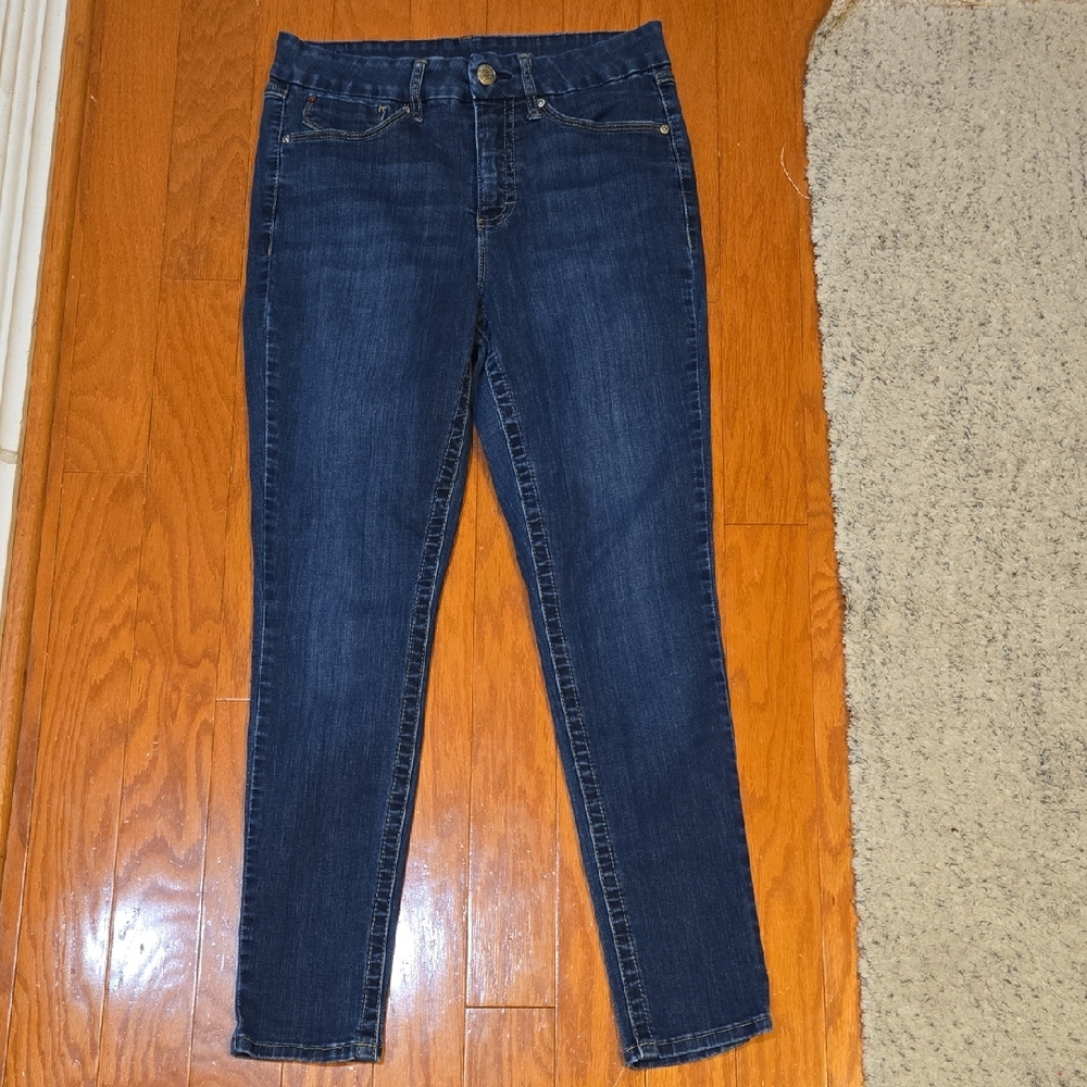 Seven7 High Rise Skinny Blue Women's Jeans Size 12
